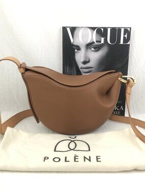 Polene Tonca TEXTURED Crossbody Bag New